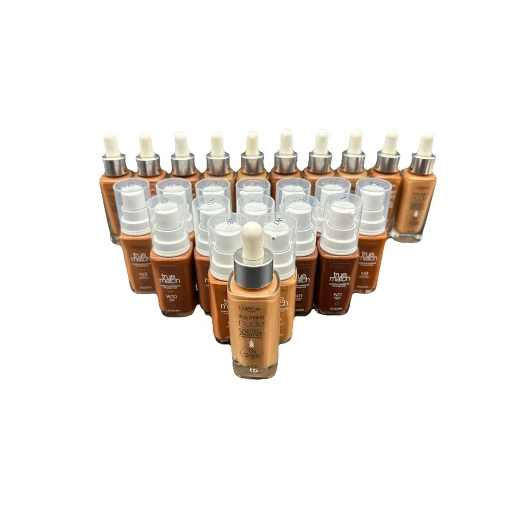 L'Oreal True Match Nude Serum Lot 25+ Super Blendable Foundation Mixed‎ Shades